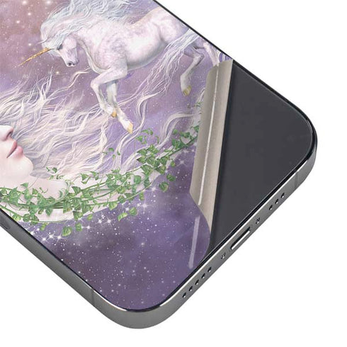 Moon Unicorn by Laurie Prindle iPhone 16e Skin